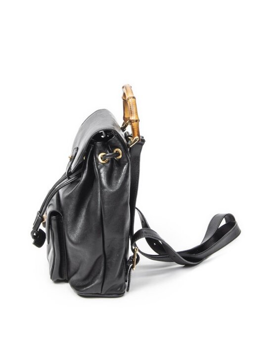 Gucci Minibumbu Backpack Black Calfskin Leather main image 10